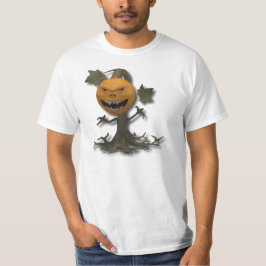 T-shirts Árvore de Abóbora Feliz Halloween