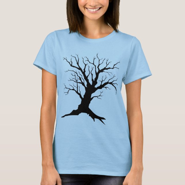 T-shirts Árvore desencapada (Frente)