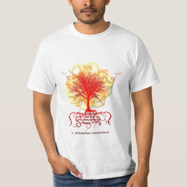 T-shirts Árvore e raizes (Frente)