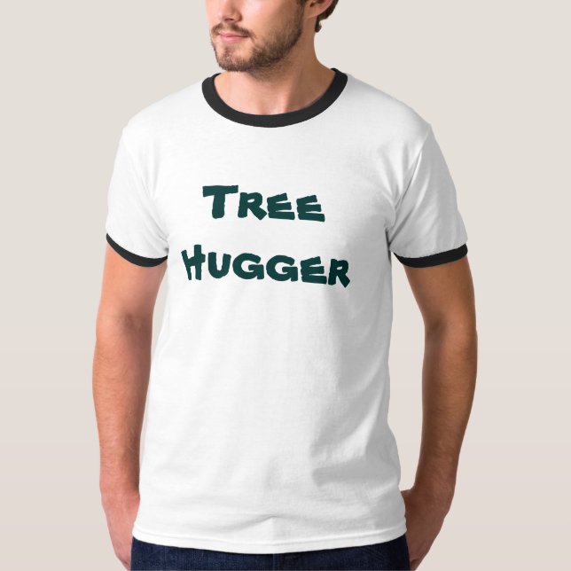 T-shirts Árvore Hugger (Frente)