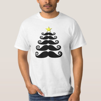 T-shirts árvore Stache-mas