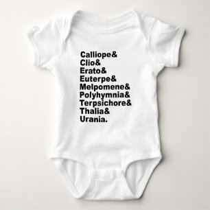 T-shirts As 9 musas, Tornadas Populares Pela Mitologia Greg