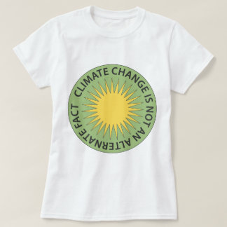 T-shirts As alterações climáticas não são um fato