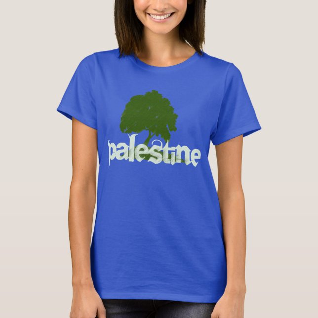 T-shirts As Azeitonas da Palestina (Frente)