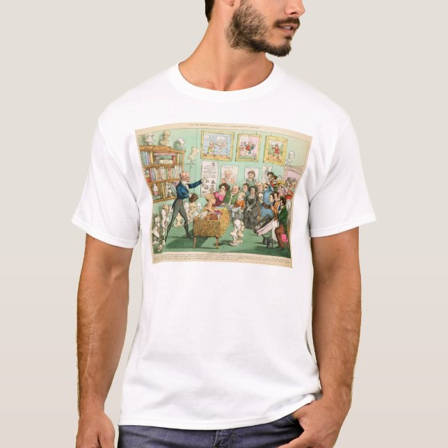 T-shirts As cabeças e os cérebros das vitelas; um (Frente)