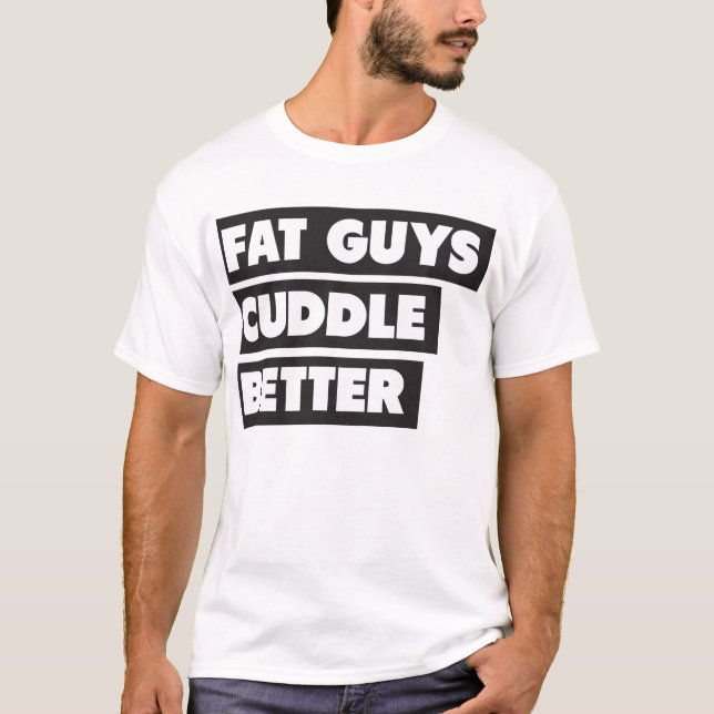 T-shirts As caras gordas afagam melhor (Frente)