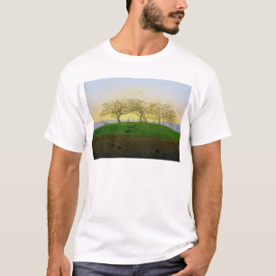 T-shirts As colinas e os campos Ploughed aproximam Dresden