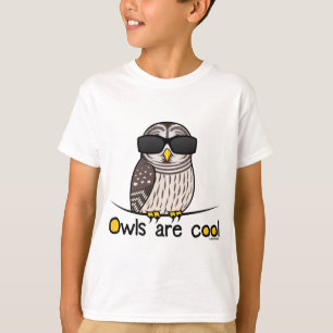 T-shirts As corujas são legal!