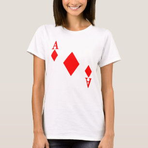 T-shirts Ás de diamantes