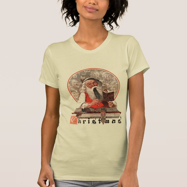 T-shirts As despesas do papai noel (Frente)