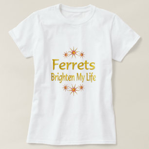 T-shirts As doninhas iluminam minha vida