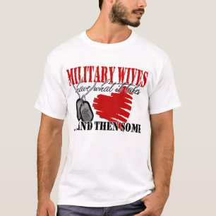 T-shirts As esposas militares têm