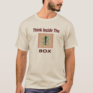 T-shirts As ferraduras americanas básicas T-Pensam dentro