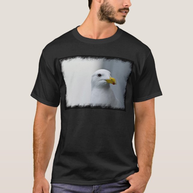 T-shirts As gaivotas Também Precisam De Amor (Frente)
