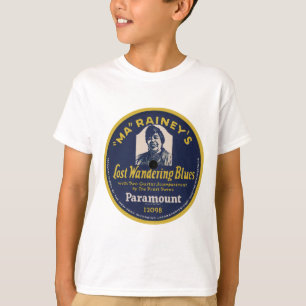 T-shirts As mães Rainey "perderam azuis de Wanering "