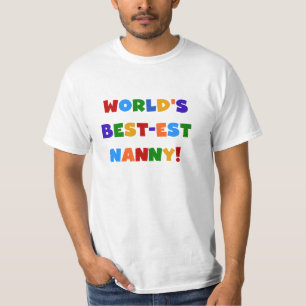 T-shirts As melhores notas da Nanny Bright do mundo