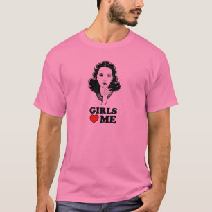 T-shirts As meninas amam-me
