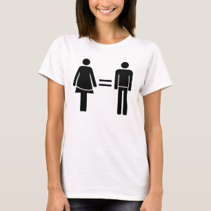 T-shirts As Mulheres São Iguais Aos Homens