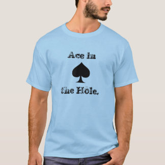 T-shirts Ás no furo