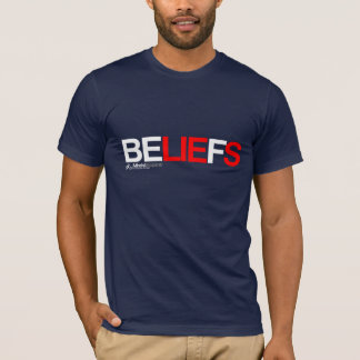 T-shirts As opiniões são mentiras