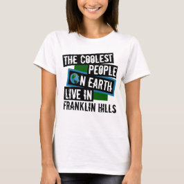 T-shirts As Pessoas mais frias da Terra vivem nas Colinas F