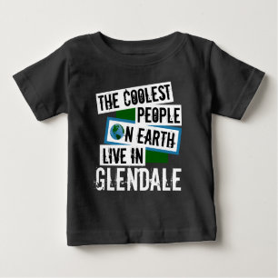 T-shirts As Pessoas mais legais da Terra vivem em Glendale