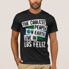 T-shirts As Pessoas mais legais da Terra vivem em Los Feliz