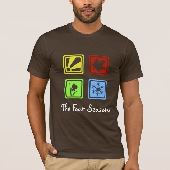 T-shirts As quatro estações (Frente)
