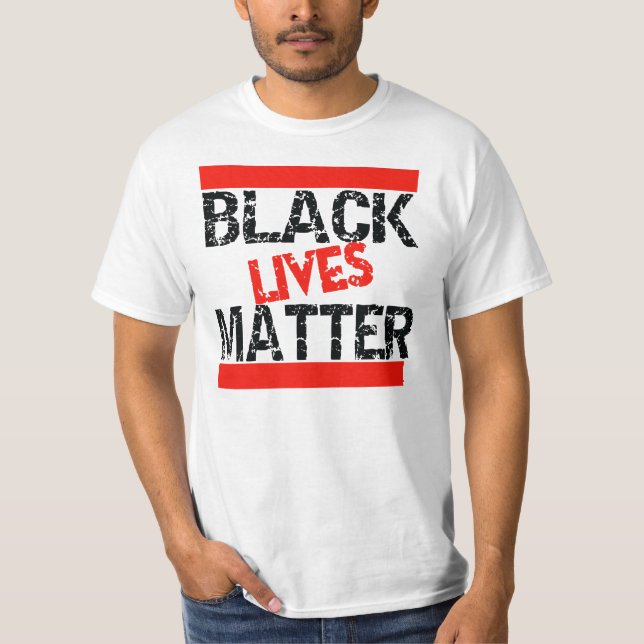 T-shirts As Vidas Negras Importam (Frente)