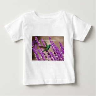 T-shirts Asas de Fé a Espingarda-Violeta a Espantar