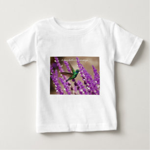 T-shirts Asas de Fé a Espingarda-Violeta a Espantar