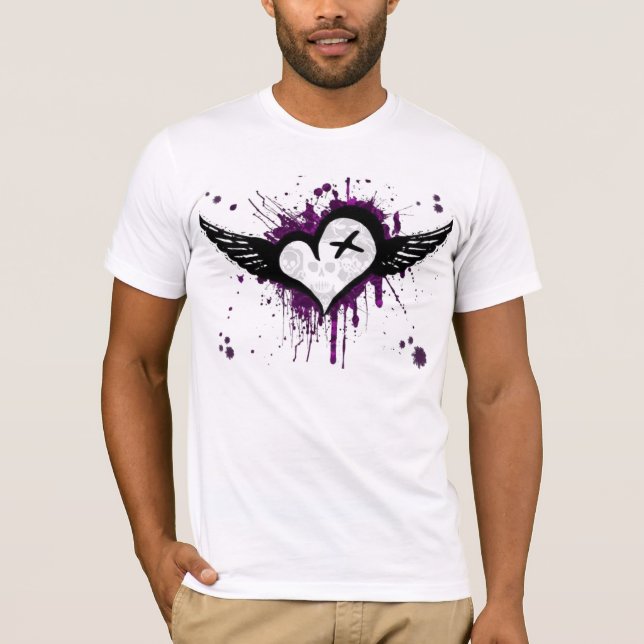 T-shirts Asas do anjo (Frente)