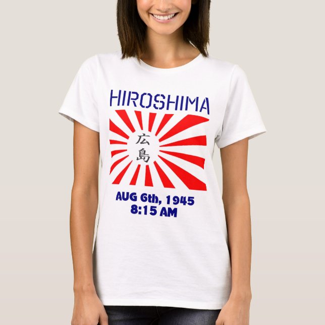 T-shirts Ascensão Sun de Hiroshima (Frente)