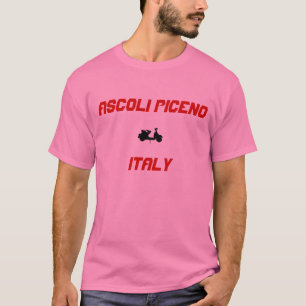 T-shirts Ascoli Piceno, Patinete da Itália
