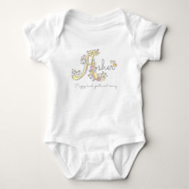 T-shirts Asher nome de menina significado personalizado