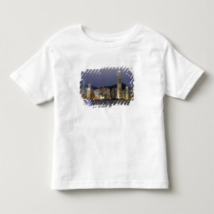 T-shirts Ásia, China, Hong Kong, paisagem urbana e 2