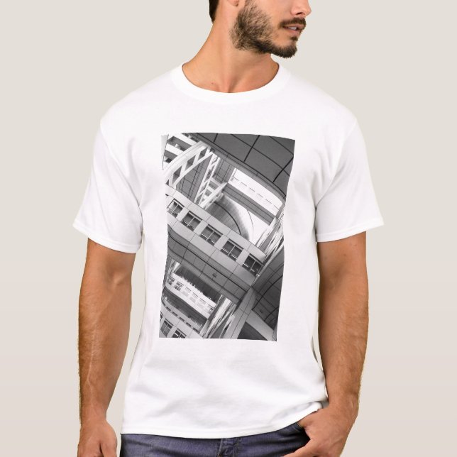 T-shirts Ásia, Japão, Tóquio. Edifício Fuji TV, Odaiba (Frente)