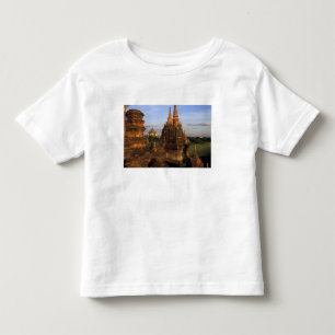 T-shirts Ásia, Mianmar, Bagan. Antigos templos e