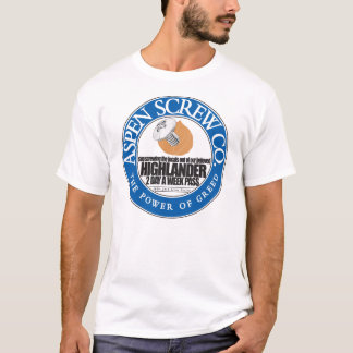 T-shirts AspenScrewCoFront