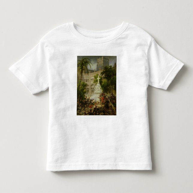 T-shirts Assalto no monastério de San Engracio dentro (Frente)