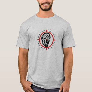 T-shirts Assassino do zombi da liga principal