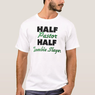 T-shirts Assassino do zombi do meio pastor meio