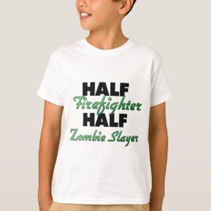 T-shirts Assassino do zombi do meio sapador-bombeiro meio
