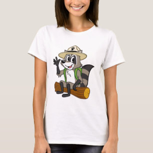T-shirts Assento do rick da guarda florestal do rick   da