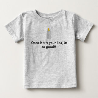 T-shirts Assim que atingir seus lábios, é tão bom!
