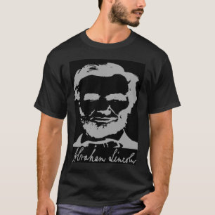 T-shirts Assinatura de Abraham Lincoln w