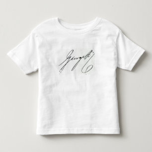 T-shirts Assinatura de George IV