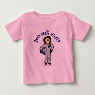 T-shirts Astronauta das mulheres leves
