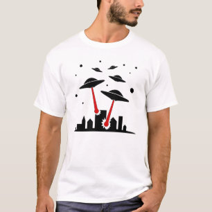 T-shirts Ataque de UFOs