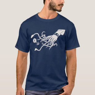 T-shirts Ataque do calamar!